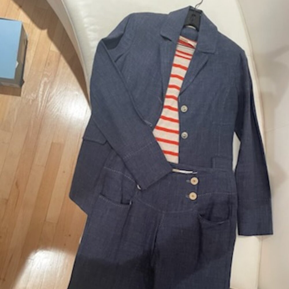 Max Studio Com Sailor Pants Size 2 - image 1